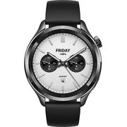 Смарт-часы Xiaomi Watch S4 черный с черным ремешком BHR9195GL